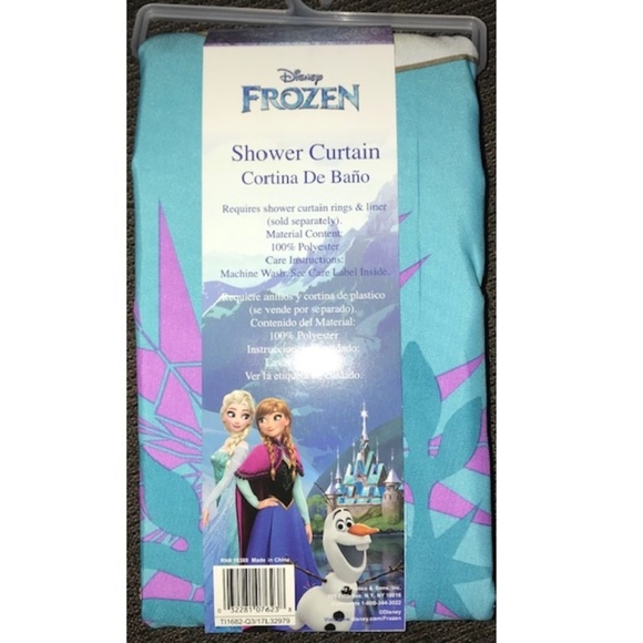 Disney - Frozen 72" x 72" Fabric Shower Curtain - Picture 2 of 2